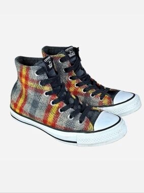 Woolrich x Converse Chuck Taylor All Star Hi Black Papyrus - Size‎ 6